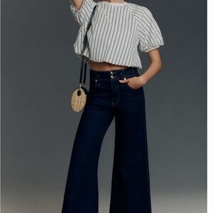 Frame Denim Dark Blue Flare Jeans